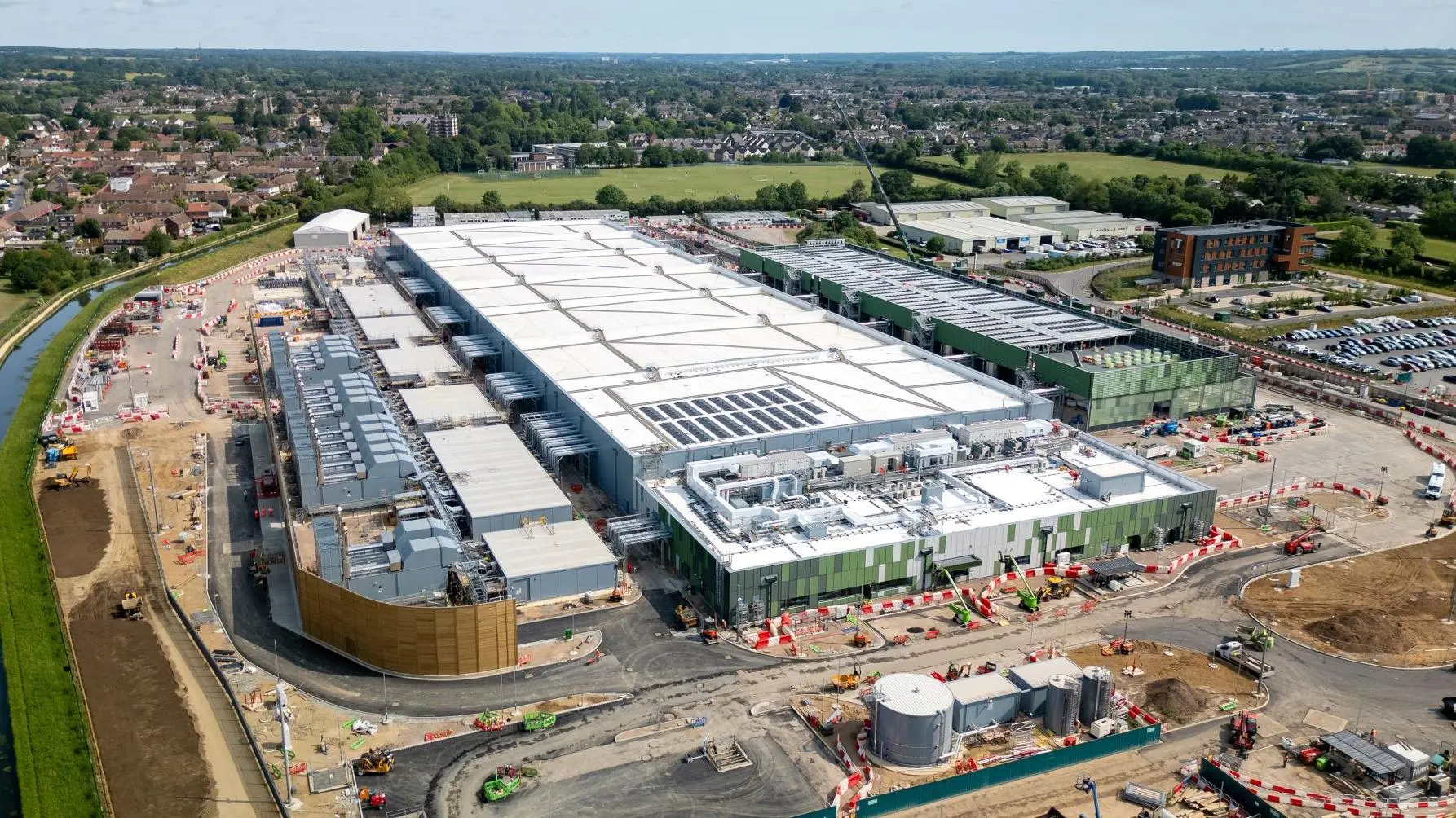 Large data centre project under construction